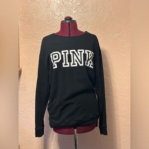 PINK Victoria's Secret Black sweatshirt